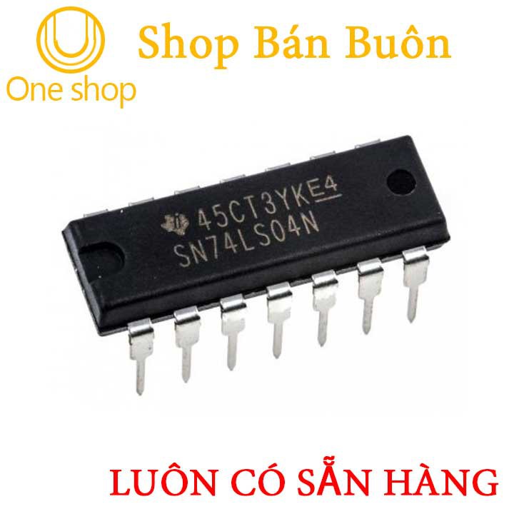 Linh Kiện 74LS04 Hex Inverter DIP14