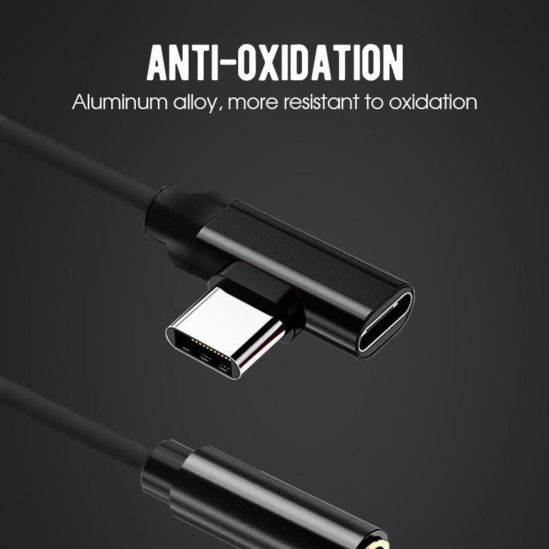 Cáp chuyển đổi USB Type C sang ổ cắm 3.5 Mm + ổ cắm Micro cho Xiaomi Huawei Samsung