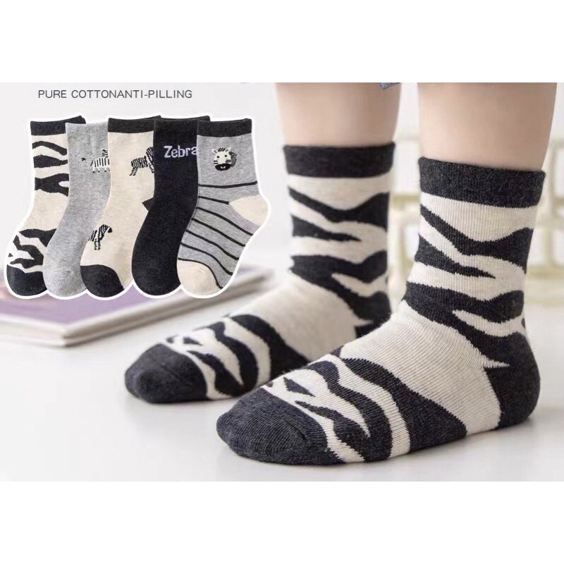 Tất bé trai thu đông dày dặn,vớ cho bé trai cotton mềm mại Maruka Fashion