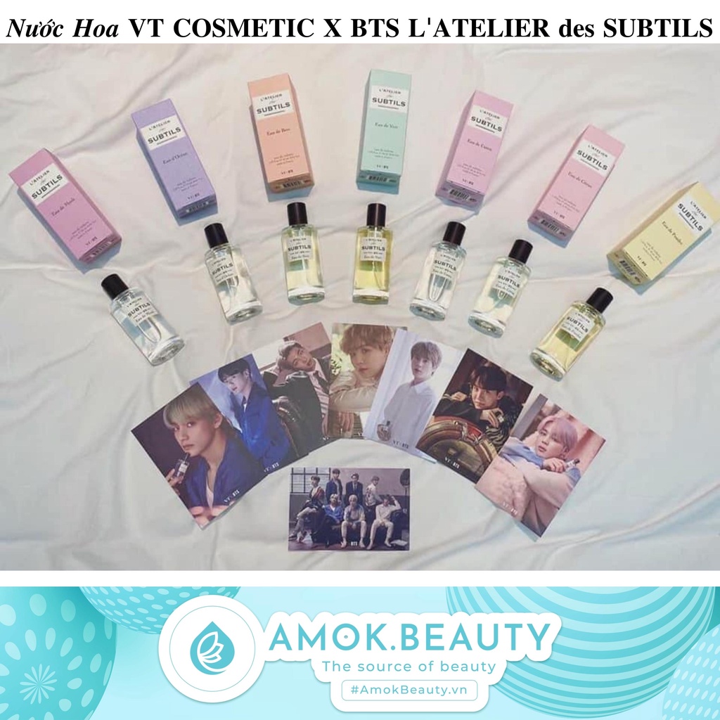 Nước Hoa 𝐕𝐓 𝐂𝐎𝐒𝐌𝐄𝐓𝐈𝐂 𝐗 𝐁𝐓𝐒 𝐋'𝐀𝐓𝐄𝐋𝐈𝐄𝐑 𝐝𝐞𝐬 𝐒𝐔𝐁𝐓𝐈𝐋𝐒