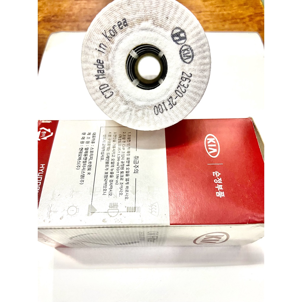 Lọc nhớt KIA Sedona, Hyundai Santafe máy dầu 2016-2020 lọc sạch cặn bẩn, tối ưu công suất - LN0000010