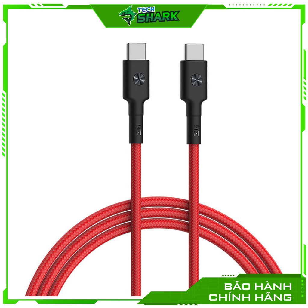 Cáp sạc điện thoại ZMI Type C To Type C AL303 Siêu Bền Dài 1m - Hỗ trợ sạc nhanh PD
