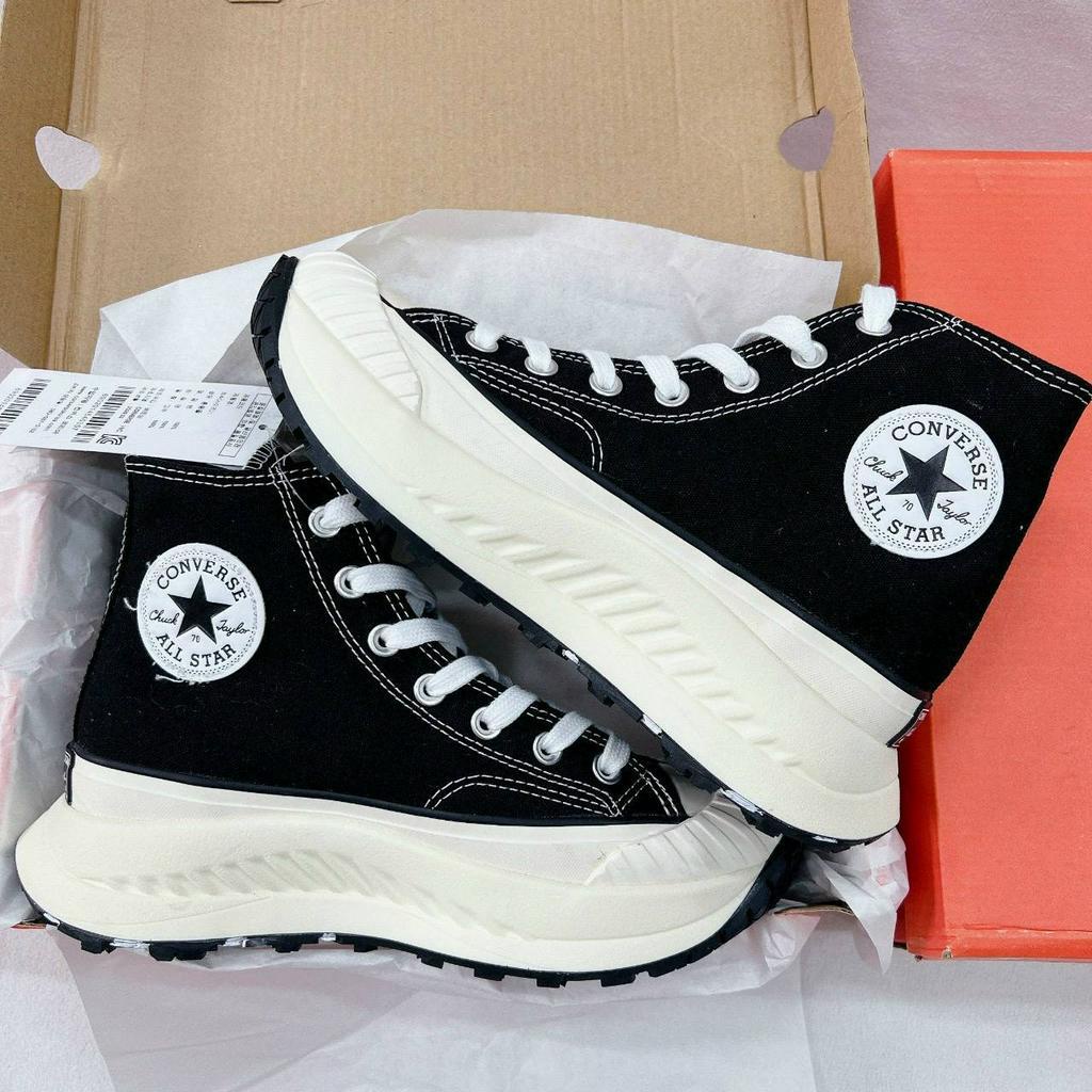 GIÀY CON.VER CHUCK 70 AT CX BLACK WHITE LAI AU [ FULL BOX + FREE SHIP ]