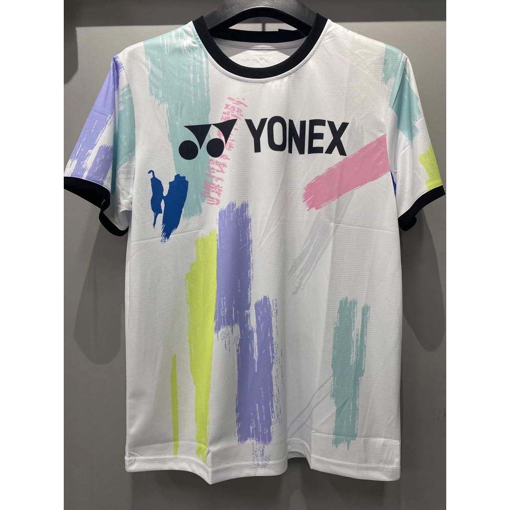 Bộ Đồ Thể Thao Cầu Lông Yonex Tay Ngắn Màu Trắng Thời Trang Mùa Hè 2022 Cho Nam Và Nữ