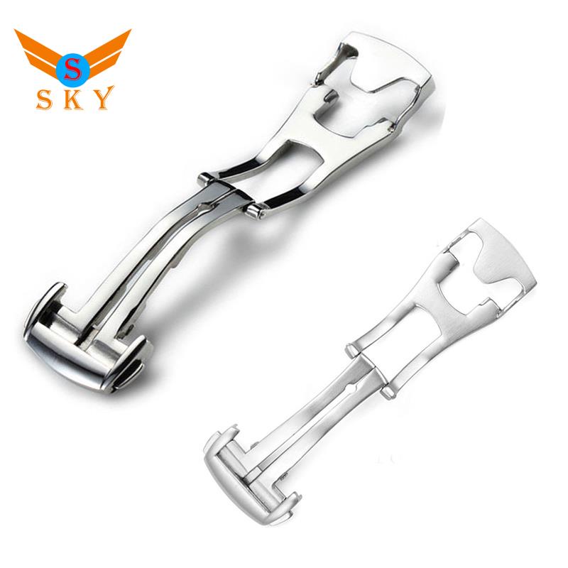 Dây đồng hồ đeo tay bằng thép không gỉ 18mm # 18mm