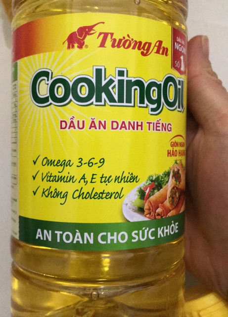 Chai dầu ăn 1lít Tường An Cooking Oil