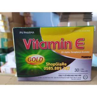 Vitamin E - phúc vinh đẹp da, chống oxy hóa, mờ thâm