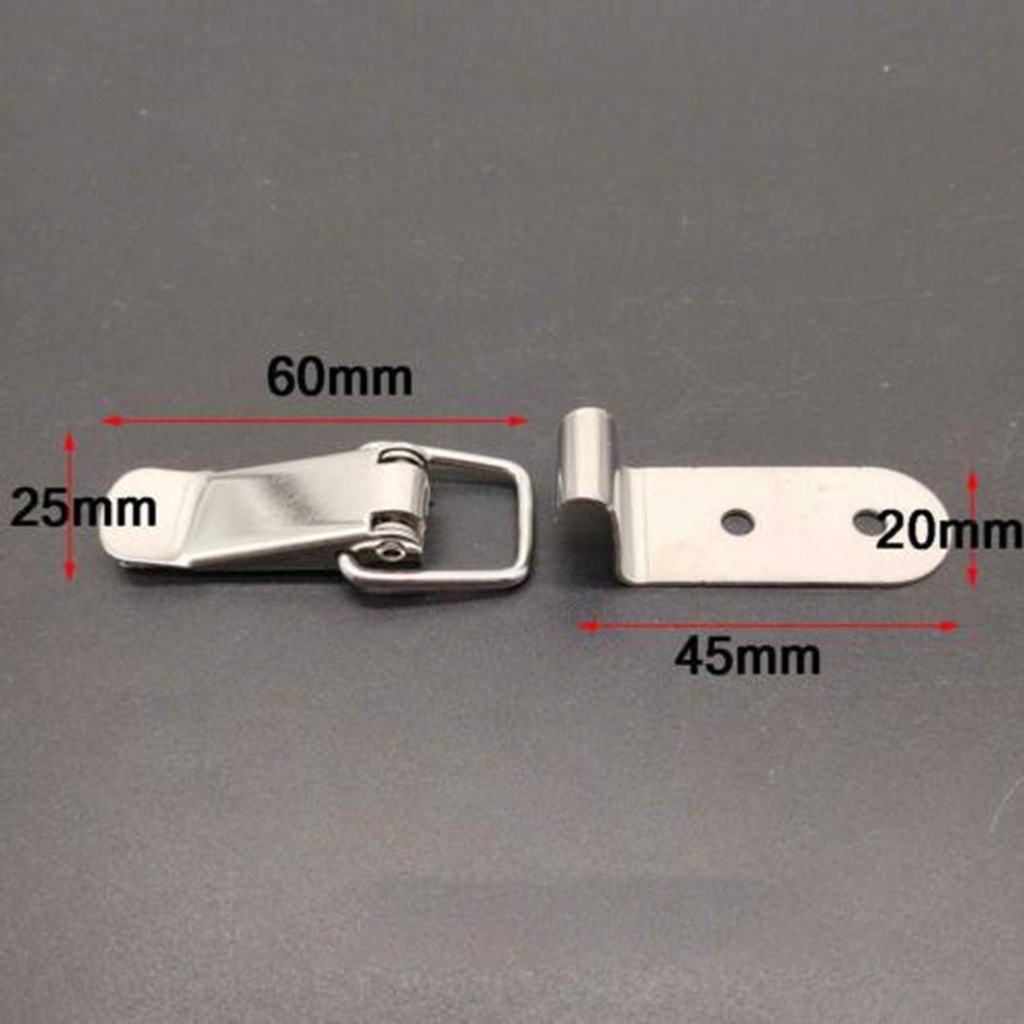 Kẹp Lò Xo 90 Độ Bằng Thép Không Gỉ Tiện Dụng