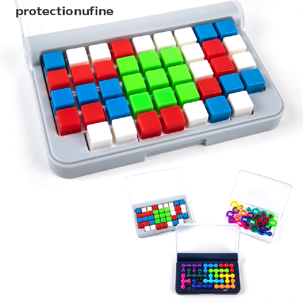 Set đồ chơi Montessori xây dựng logic giải đố IQ thông minh 3D 120 thử thách