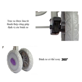 Xe đẩy 3 tư thế 722c