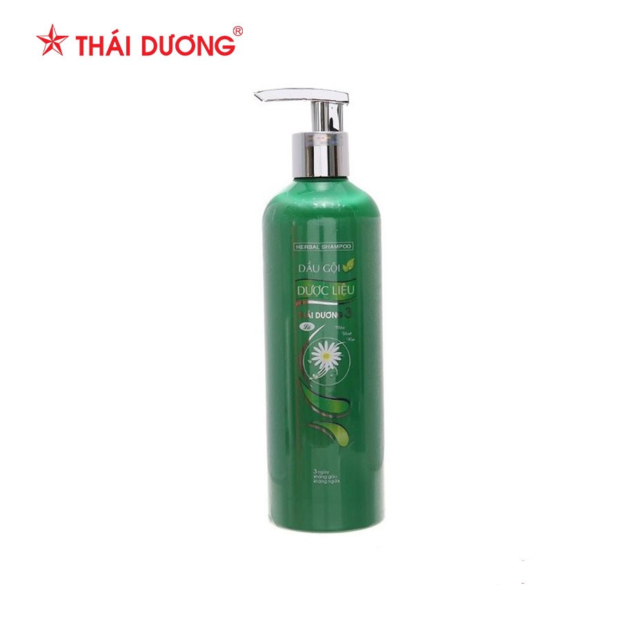 Dầu Gội và Xả Dược Liệu Thái Dương 3 (Hương Lá) - Giảm Rụng Tóc, Dưỡng Tóc (Chai 200ml/480ml/600ml/1100ml) [Chính Hãng]