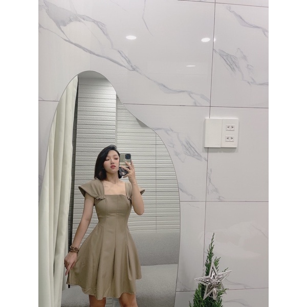 BIGSIZE B29 - ĐẦM TAY TIÊN 2 MÀU