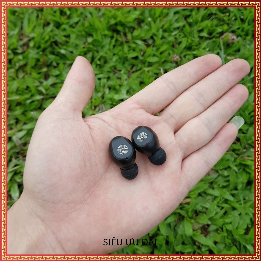 Tai Nghe Bluetooth Không Dây Amoi F9 Nút Cảm Ứng Kiêm Pin Sạc Dự Phòng Andy.Shop01