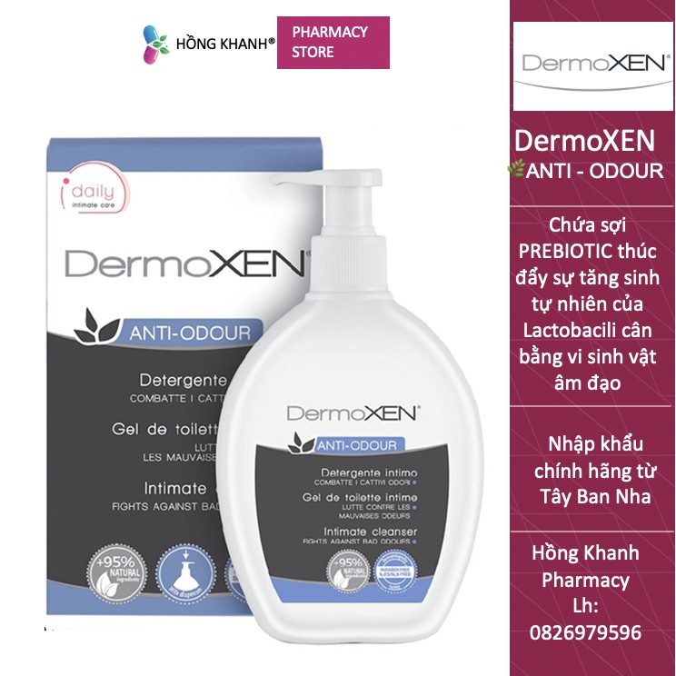 DERMOXEN® ANTI-ODOUR - Dung dịch vệ sinh phòng viêm nhiễm, an toàn cho cô bé