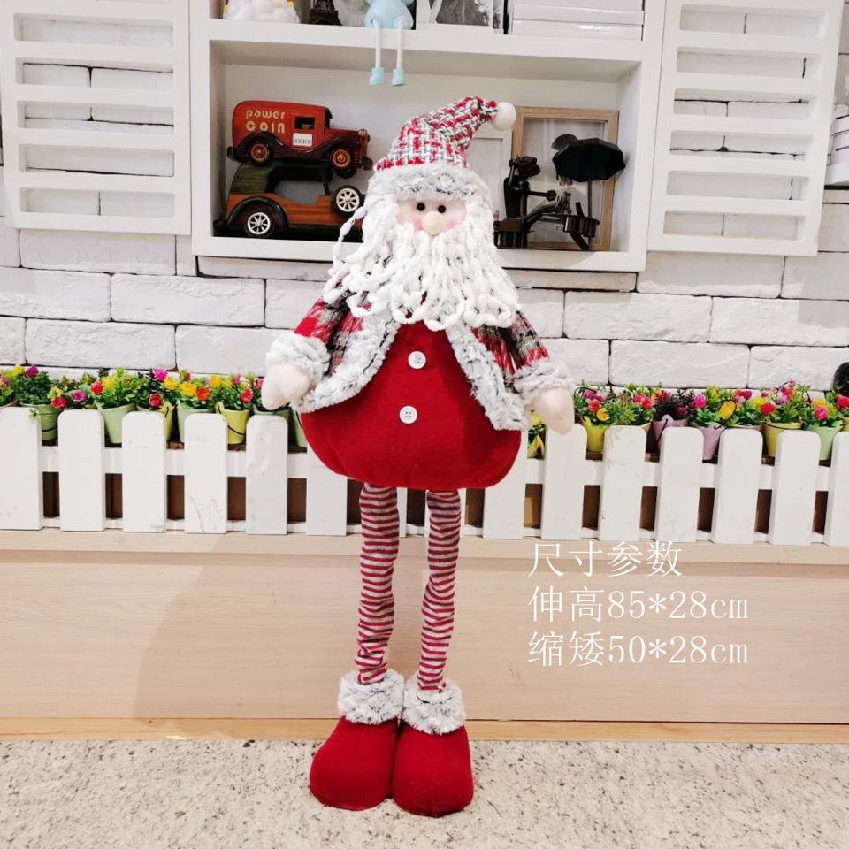 Búp bê ông già nô-en/người tuyết thu gọn được dùng làm quà tặng giáng sinh mới