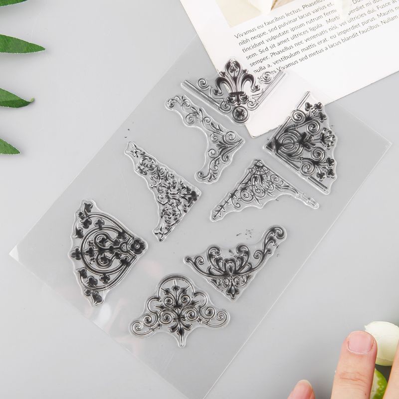 Con Dấu Silicon Trong Suốt Trang Trí Thiệp, Sổ Lưu Niệm