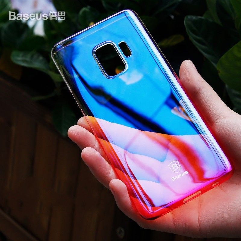 Ốp lưng trong suốt đổi màu Baseus Glaze Case cho Galaxy S8 - S8 Plus