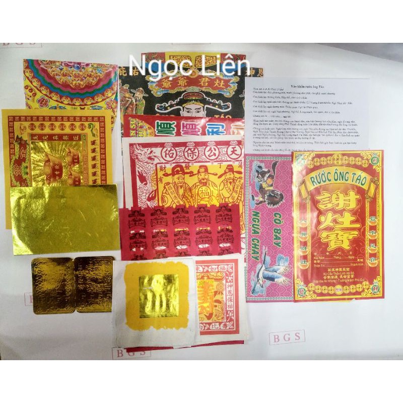 Giấy cúng Tết Rước ông Táo