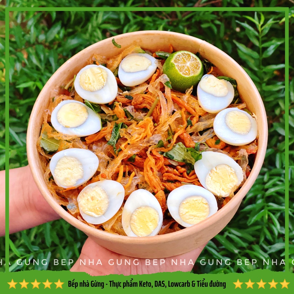 Bánh tráng trộn - For Keto, DAS, Lowcarb, Eatclean & Tiểu đường