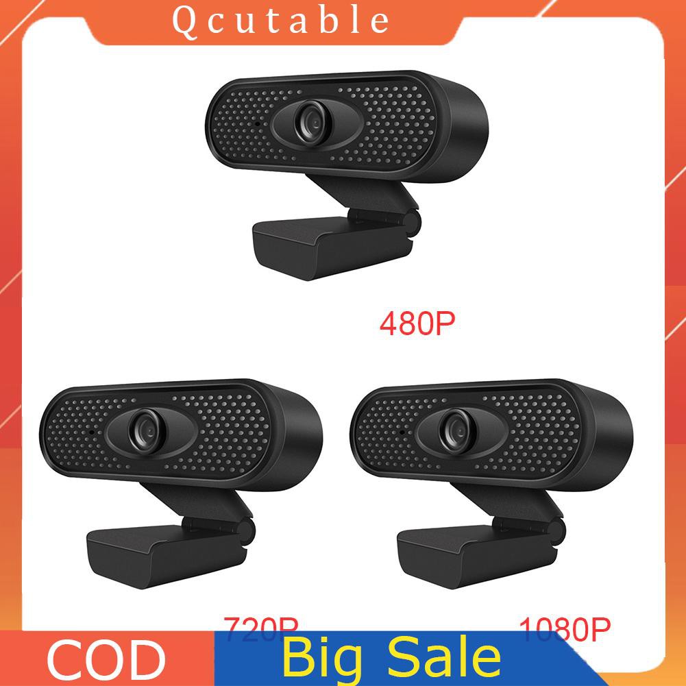 Webcam Hd 480p 720p 1080p Kèm Mic Cho Máy Tính