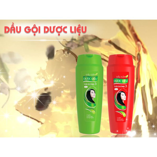 Dầu gội dược liệu Thái Dương 3 (Chai 200ml)