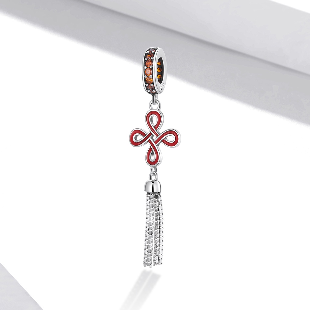 Hạt charm BAMOER Bạc 925 trang trí năm mới tùy chọn kiểu dáng