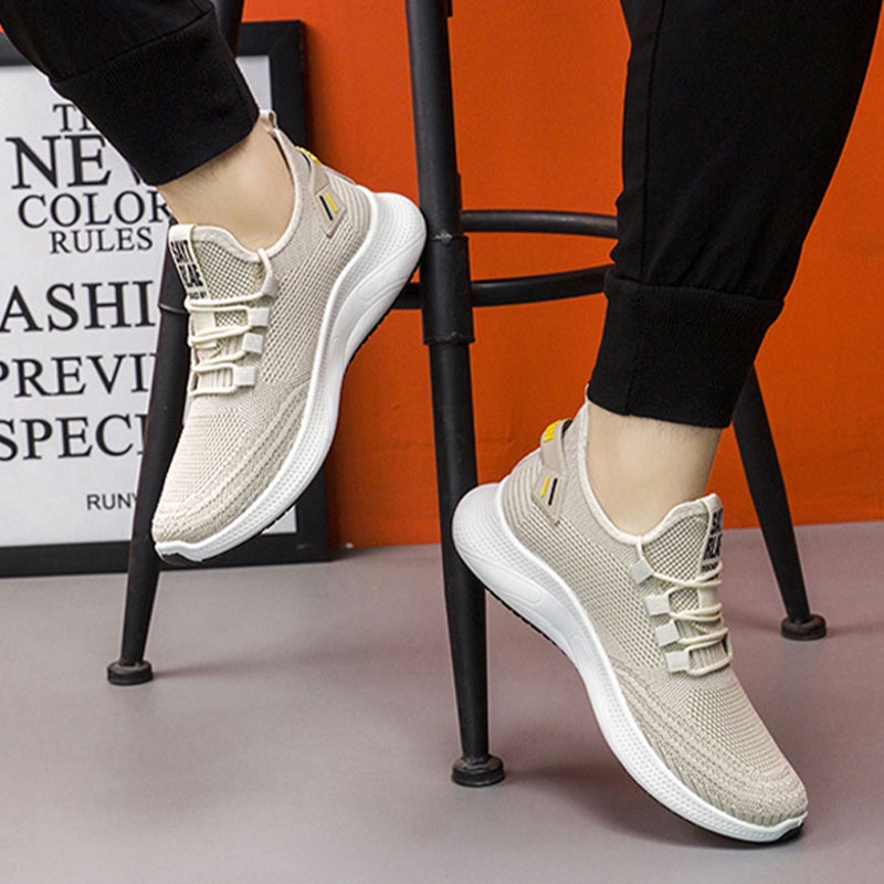 Giày Thể Thao Nam Thoáng Hơi Thời Trang Phong Cách Mới