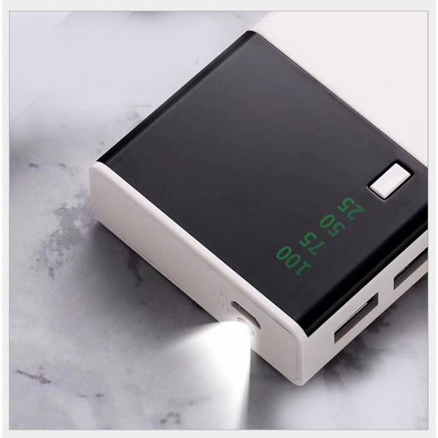 [Siêu Rẻ] Sạc Dự Phòng 20.000mah Có 2 Cổng Usb