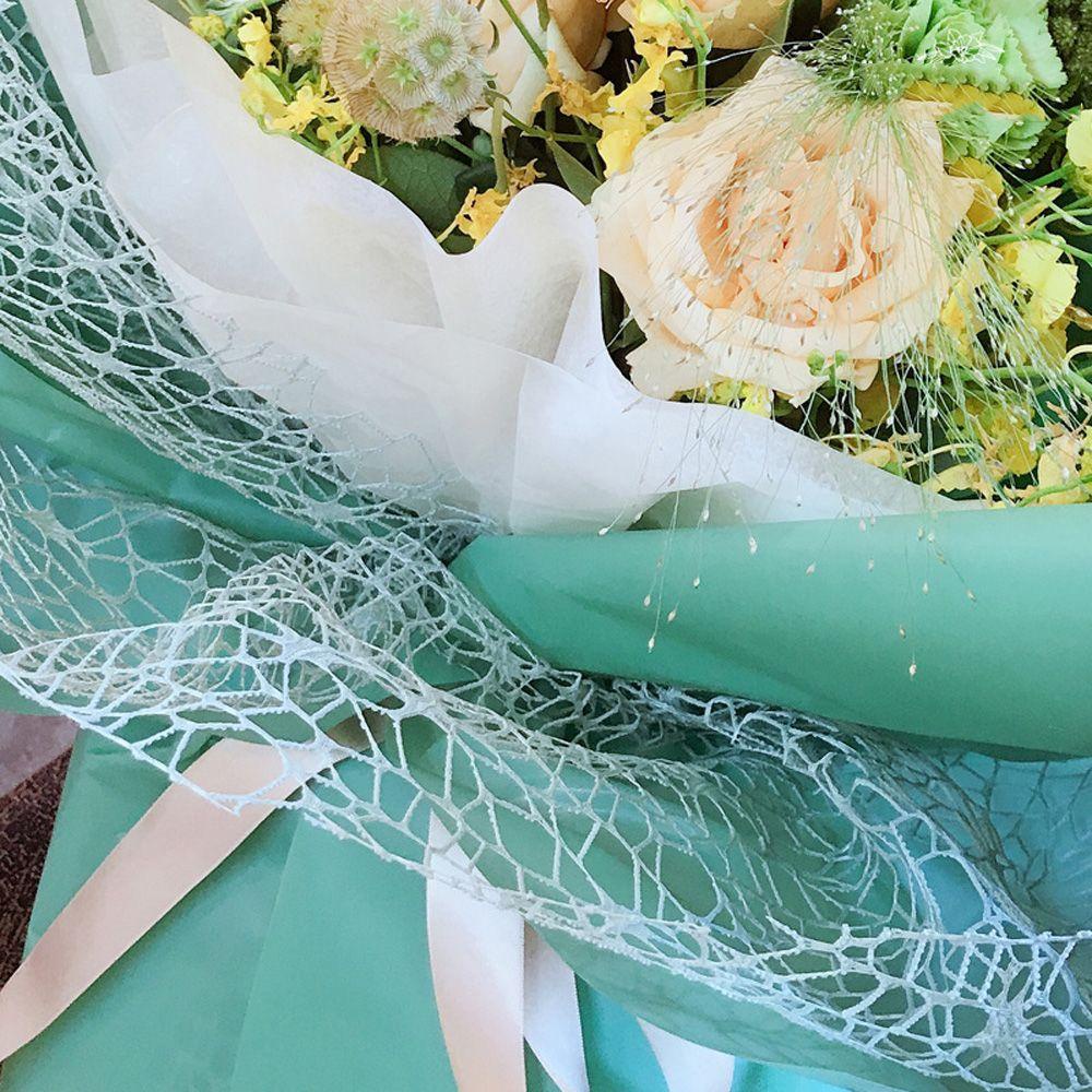 1 Cuộn Giấy Gói Hoa / Quà Handmade Hình Tròn Trang Trí Tiệc Cưới / Sinh Nhật