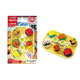 Tẩy Iwako nhập khẩu trực tiếp từ Nhật Bản ER-BRI040 vỉ hình trà sữa, đồ ăn (0074) 1116717