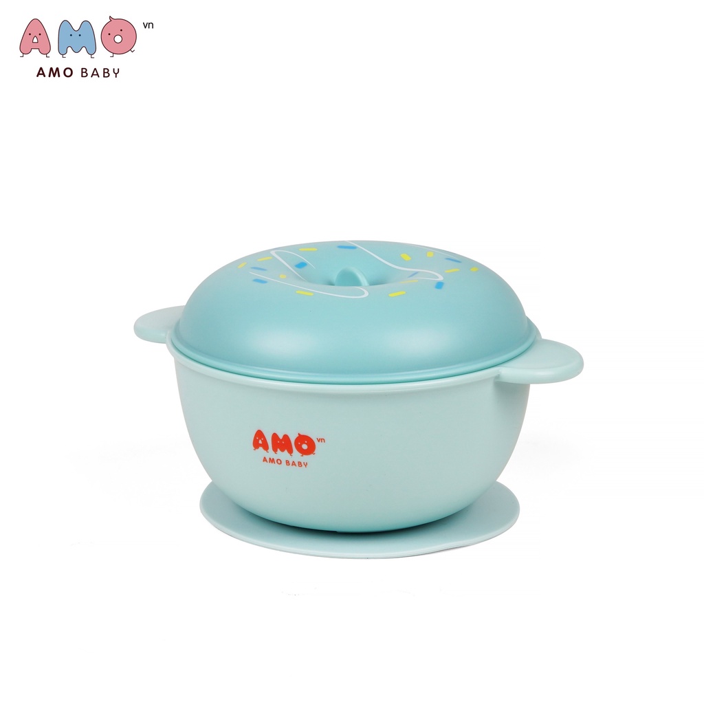 Bộ ăn dặm 6 chi tiết cho bé AMO BABY 586  - Sản phẩm chính hãng