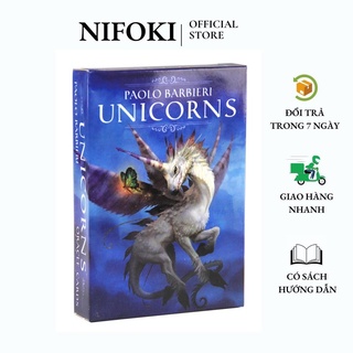 Bộ bài Barbieri Unicorns Oracle Nifoki C6