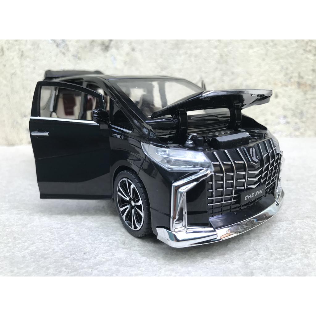 Mô hình xe ô tô Toyota Alphard Hybrid E-Four 2021 1:24