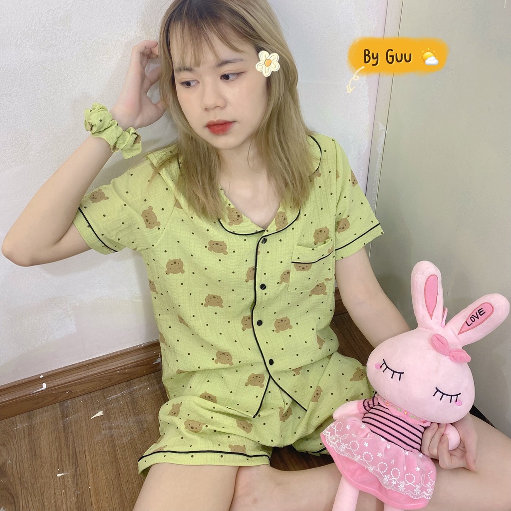 Đồ Bộ Pijama Mềm Mại Guu DN98