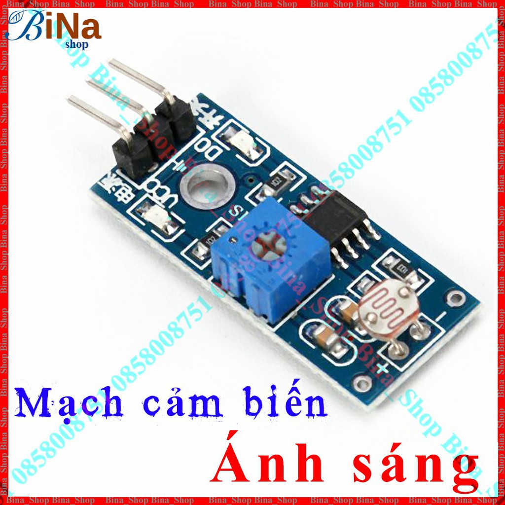 Mạch cảm biến ánh sáng 5V LM393 Arduino