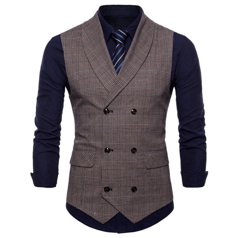 Áo Vest Dáng Ôm Phong Cách Thời Trang Anh Quốc Cho Nam Giới