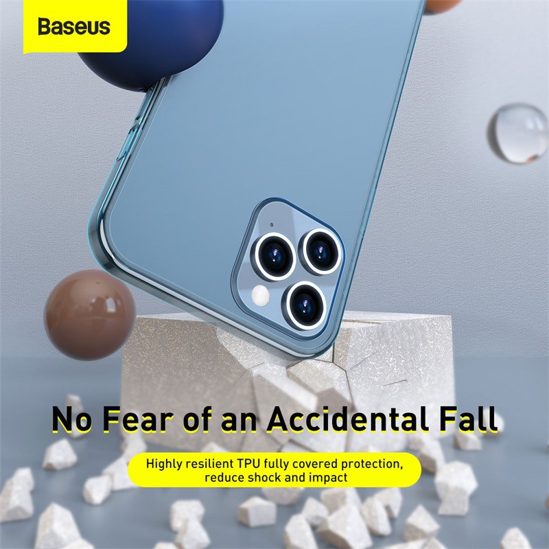 Ốp Lưng Mặt Kính Mờ Baseus Cho Iphone 12 Mini Pro Max 12