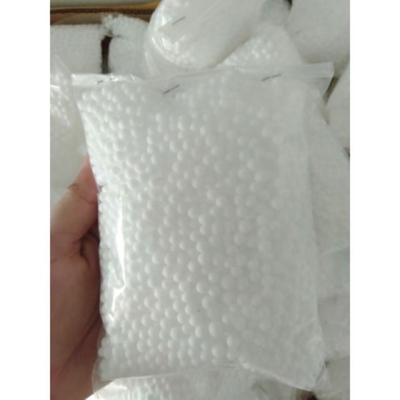 Hạt xốp trắng trang trí hộp quà, làm tuyết, hoặc cho vào gối lười | BigBuy360 - bigbuy360.vn
