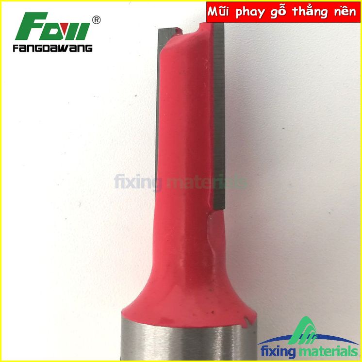 Mũi phay gỗ thẳng nền Fangda, cốt 6.35mm-12.7mm