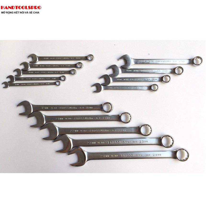 8-24mm Bộ vòng miệng Crossman hệ mét 14 cái 96-081