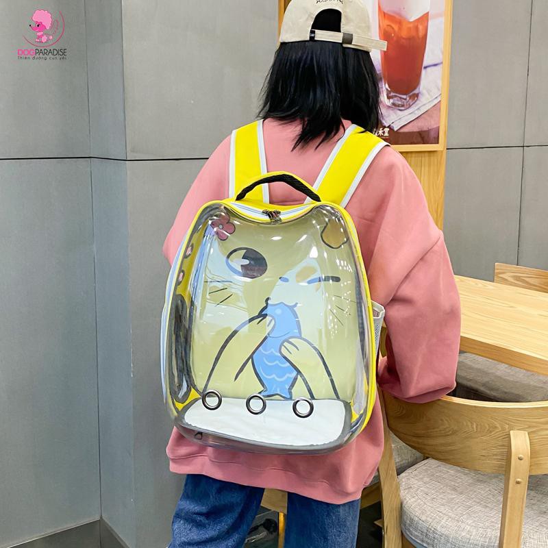 Balo Mèo trong suốt Loffepet - Dog Paradise