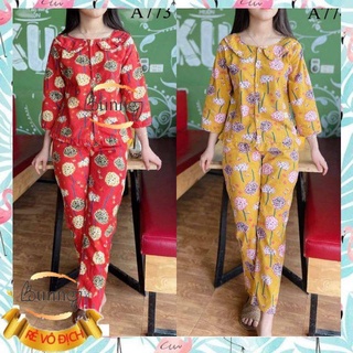 Đồ bộ mặc sau sinh, mặc nhà, quần áo thu đông
