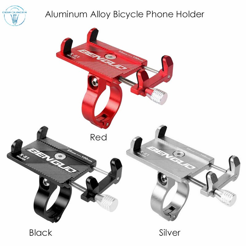 DG Aluminum Alloy Bicycle Phone Holder Universal Bike Phone Stand Motorcycle Handlebar Mount Bracket