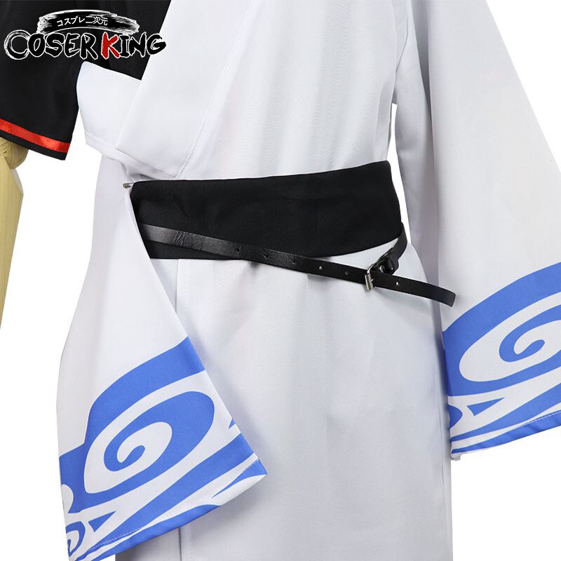 Bộ Tóc Giả Họa Tiết Hoạt Hình Gintama Sakata Gintki Anime COSER KING