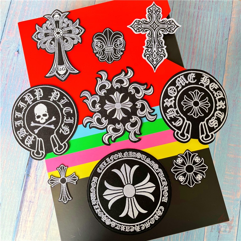 ♚ Miếng Dán Ủi Lên Quần Áo Thời Trang Phong Cách Punk Rock ♚ 1 Miếng Ủi Thêu Hình Người Hâm Mộ