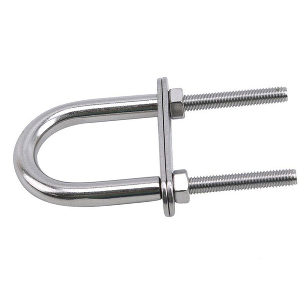 Bu Lông Chữ U Bằng Thép Không Gỉ M5 / M6 / M8 / M10 304 Cho Tàu Thuyền