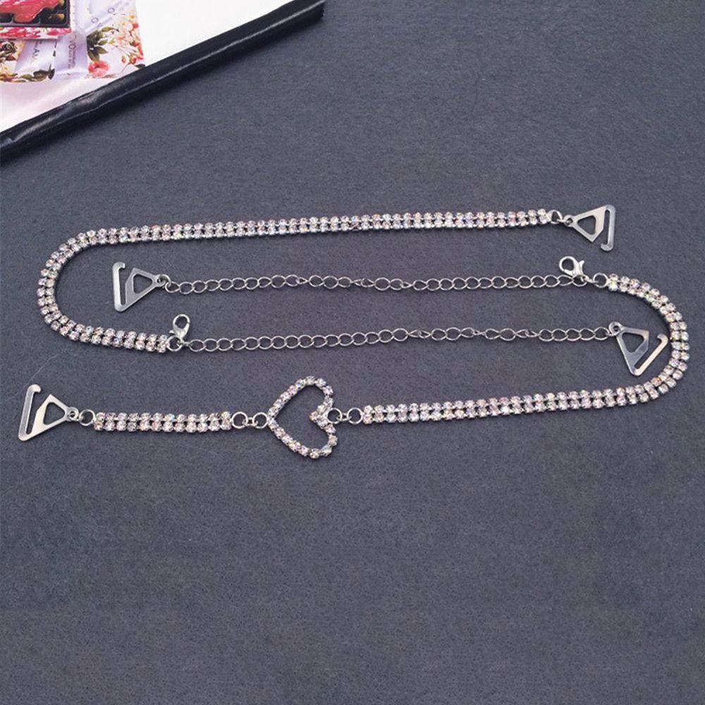 Dây Áo Ngực Đính Đá Zircon Chống Trượt