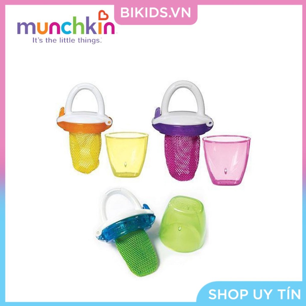 Túi ăn chống hóc có nắp Munchkin 24183