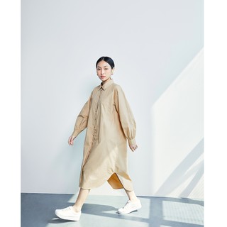 DOTTIE - Đầm sơ mi dáng rộng nữ D0198