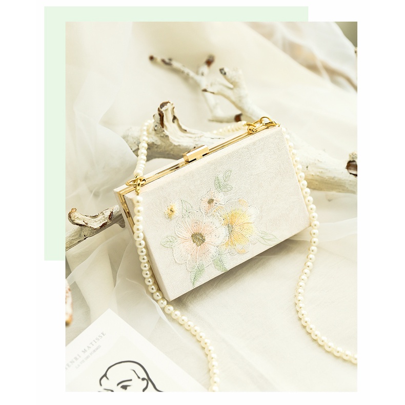 Túi xách nữ túi đeo chéo họa tiết thêu hoa 1999store_official